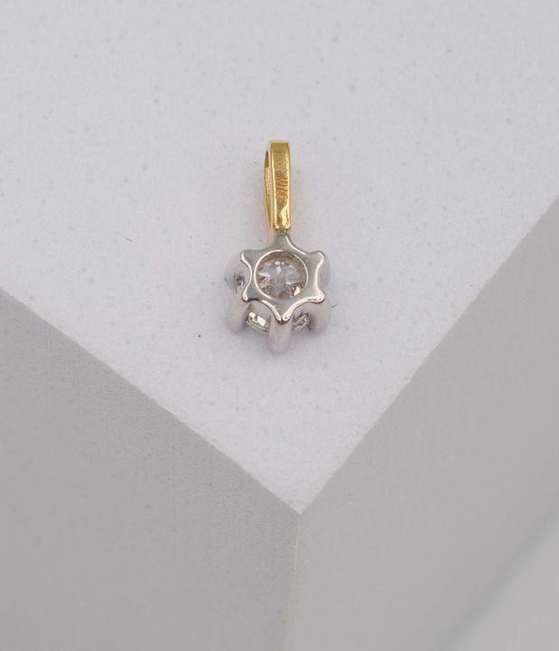Produktbild Muau Anhänger 6-Griff-Fassung (750/18K Gelbgold)