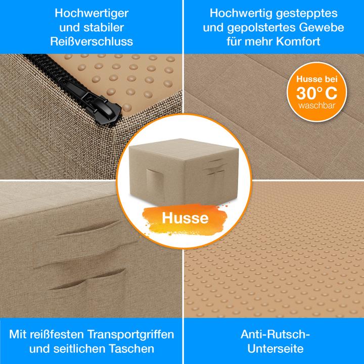 Actual product image Bestschlaf Folding mattress (90 x 200 cm, Foam core)