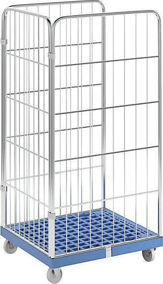 Actual product image kaiserkraft Roll container with mesh walls (500 kg)