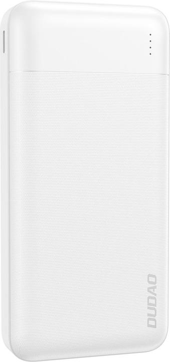 Dudao Powerbank K18-1W 10000mAh USB-A / USB-C / Micro USB - white (10000 mAh, 10 W)