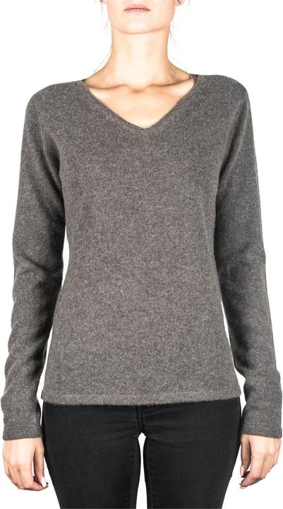Cash-Mere Kaschmir V-Ausschnitt Pullover
