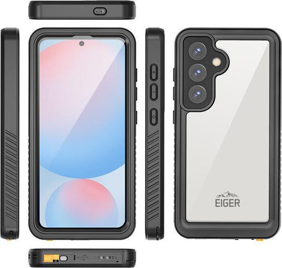 Produktbild Eiger wasserdichtes Outdoor-Case Avalanche Case black (Samsung Galaxy S25)