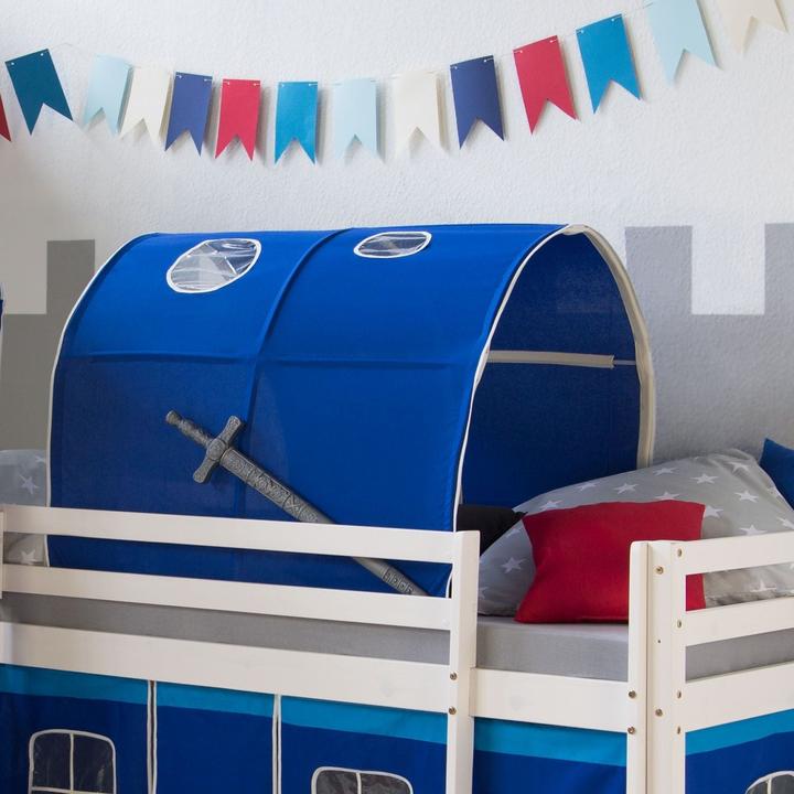 Actual product image Floki24 Tunnel for bunk beds Bed tent Bed canopy Play tunnel Cave Cot - blue