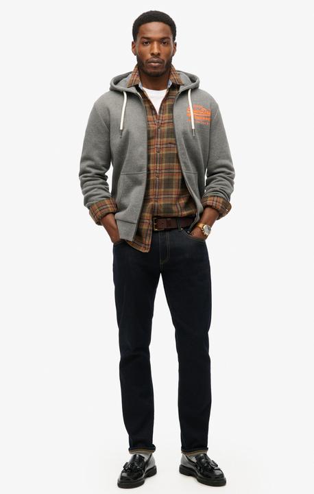 Actual product image Superdry Sweat jacket Casual Comfortable fit Neon VI Graphic Ziphood (S)