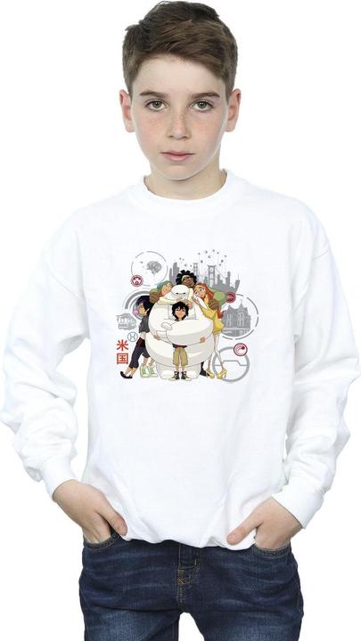 Produktbild Disney Big Hero 6 Baymax Group Hug Sweatshirt Jungen (152, 158)