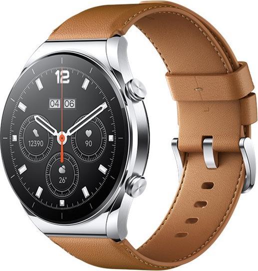 Image du produit Xiaomi Bracelet Watch S1 (cuir), Brown (Acier inoxydable, Vélin, Xiaomi Watch S1)