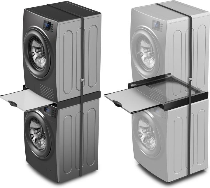 Immagine prodotto Meliconi Torre Dark accessorio e componente per lavatrice Kit di sovrapposizione 1 pz