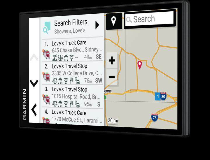 Actual product image Garmin Dezl LGV610 MT-D EU (6")