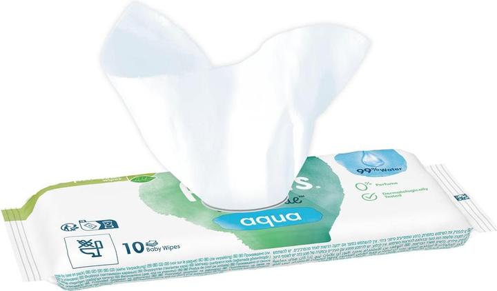 Actual product image Pampers Harmonie Aqua (10 Piece)