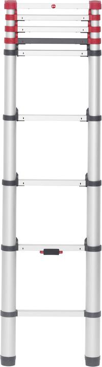 Productafbeelding Hailo FlexLine, aluminium veiligheidstelescopische ladder, 11 sporten (Enkele ladder, 99 cm)