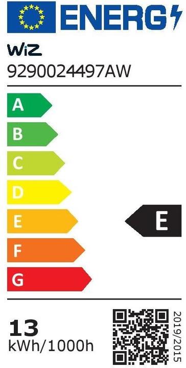 Energielabel WiZ Kleuren (E27, 13 W, 1521 lm, 1 x, E)