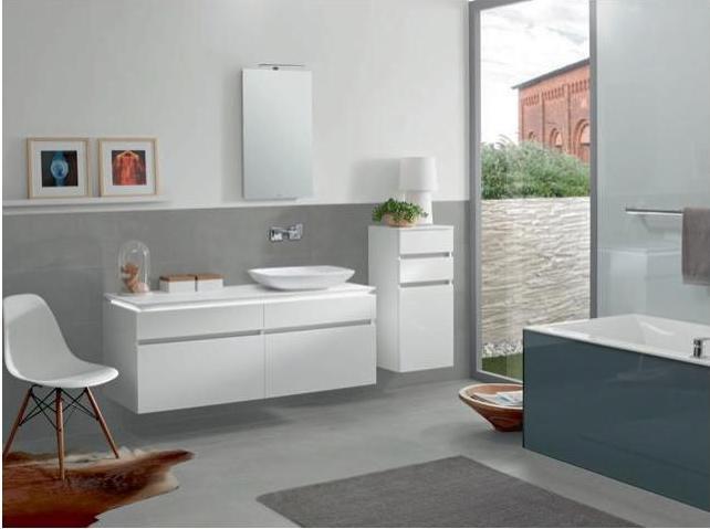 Actual product image Villeroy & Boch V&B built-in bath SQUARO EDGE 12 DUO R-corner1800x800mm white (180 l, 180 cm, 80 cm)