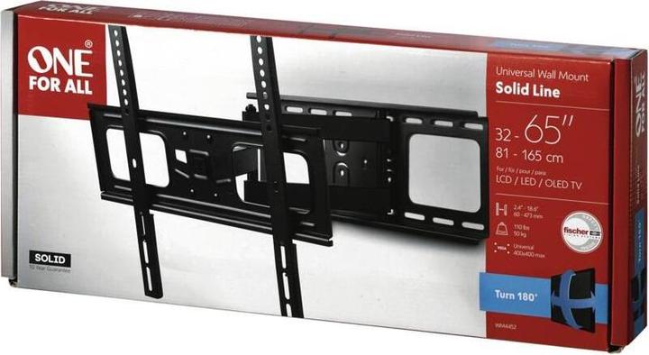 Actual product image One for All Solid WM4453 (Wall, 65", 50 kg)