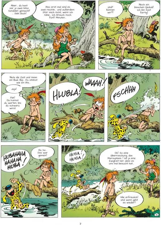 Actual product image Marsupilami 18: Baby Prinz (German, Yann, André Franquin, 2020)