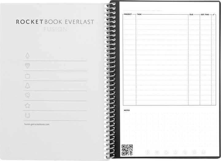 Produktbild Rocketbook Fusion (A5, Liniert, Weicher Einband)