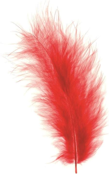 Glorex Marabou feathers red