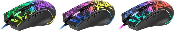 Immagine prodotto Defender Mouse ottico da gioco, cablato GM-928 BULLETSTORM 7200dpi 7P retroilluminato (Cablato)
