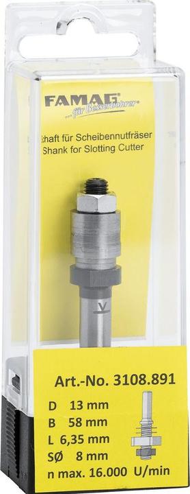 Actual product image Famag Shooting mandrel (13 mm)