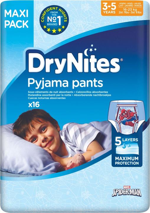 Actual product image Huggies dry nites (Size 3, Size 4, Size 5, Pack, 16 Piece)