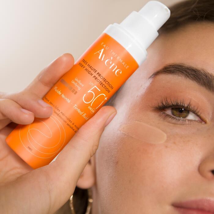 Produktbild Avène Tinted Fluid (Sonnenlotion, SPF 50+, 50 ml, 97 g)