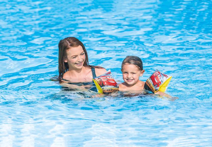 Immagine prodotto Intex FASCE DA BRACCIO DELUXE Cars, età 3-6 anni