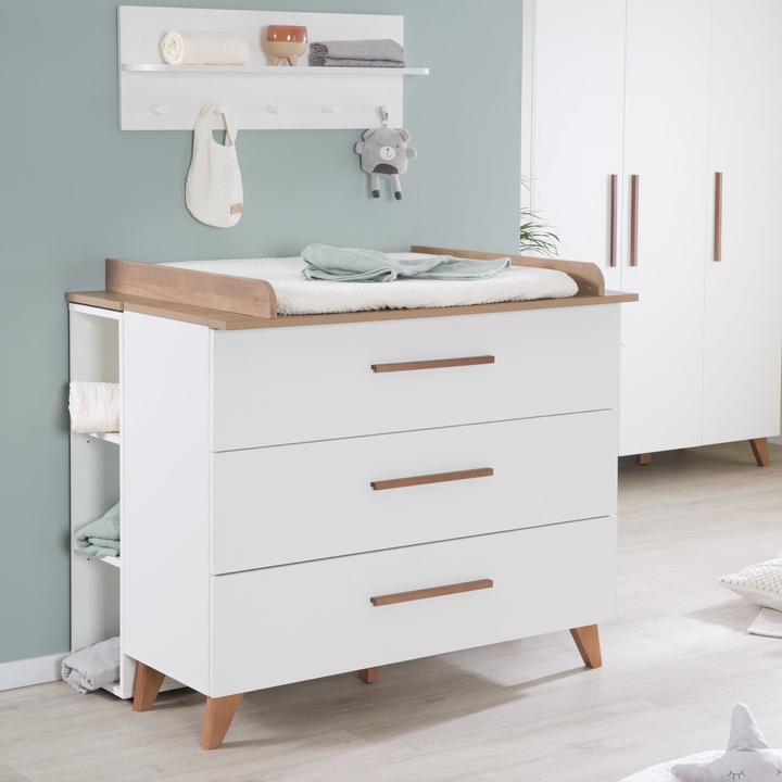 Image du produit Roba Ensemble pour chambre d'enfant Ole (Unité de changement, Lit de bébé, Armoires pour enfant)
