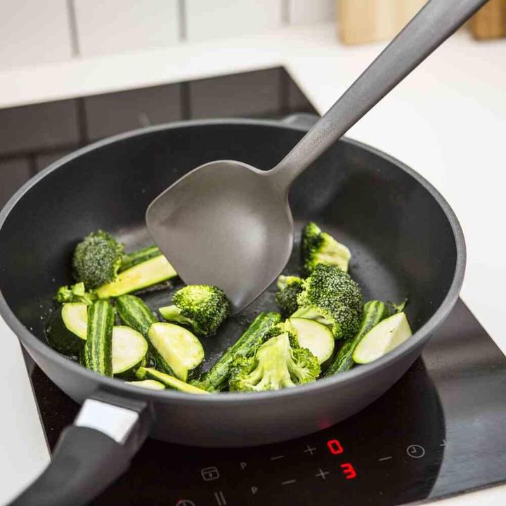 Productafbeelding Gastromax Kokswoklepel 34cm, grijs