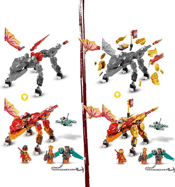 Immagine prodotto LEGO Drago di fuoco EVO di Kai (71762, LEGO Ninjago)