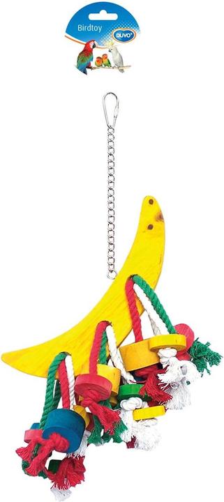 Image du produit EBI Demi-lune avec corde + blocs de bois colorés