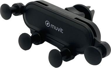 Produktbild Muvit Support Voiture Gravity Grille D'Aeration Universel En Plastique Recycle