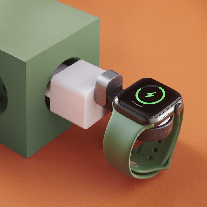 Produktbild Hama Apple Watch Ladegerät f. kabelloses Laden, USB-C-Ladestation magnetisch, SW (5 W)