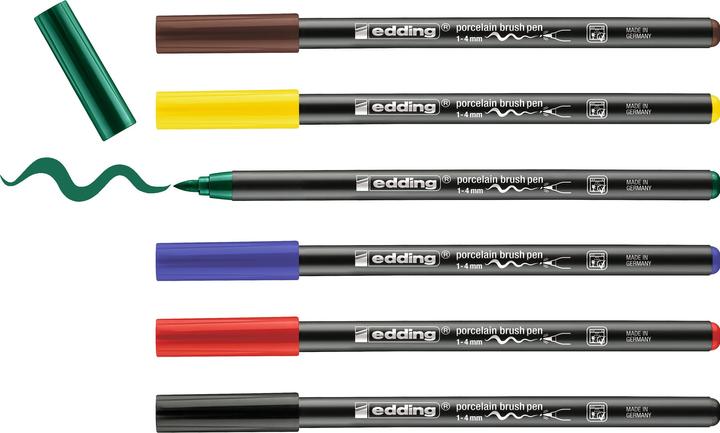Actual product image Edding 4200-E6 Fam (Multicolor, 4 mm, 6 x)