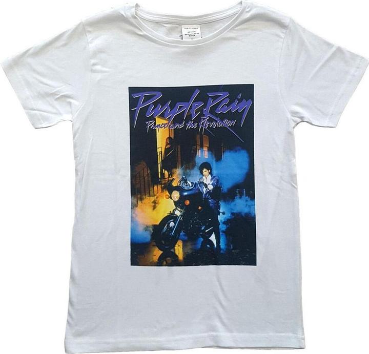 Prince Unisex Adult Purple Rain Square T-Shirt (L)
