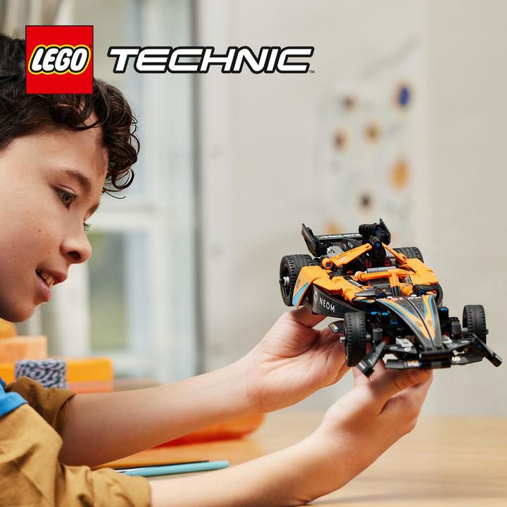 Actual product image LEGO NEOM McLaren Formula E Race Car (42169, LEGO Technic)