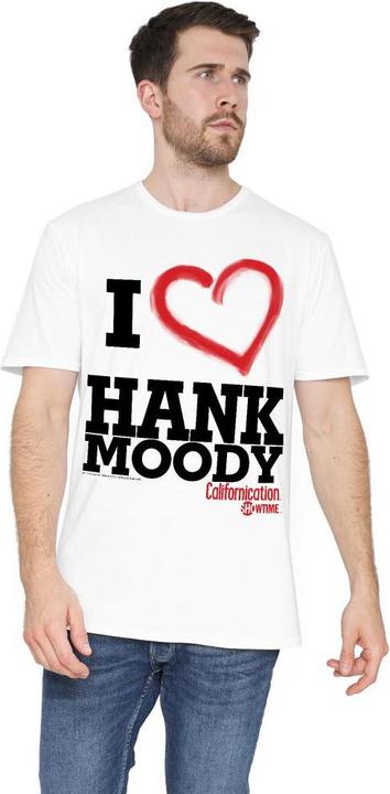 Actual product image Californication Mens I Heart Hank Moody T-Shirt (S)