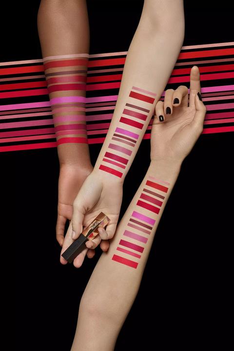 Actual product image Yves Saint Laurent Rouge Pur Couture The Slim (Mystery Red 23)
