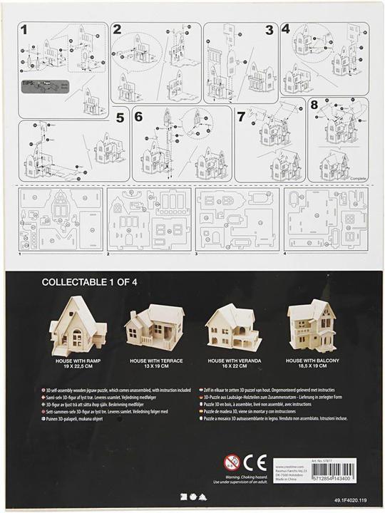 Produktbild Creativ Company 3d-Haus