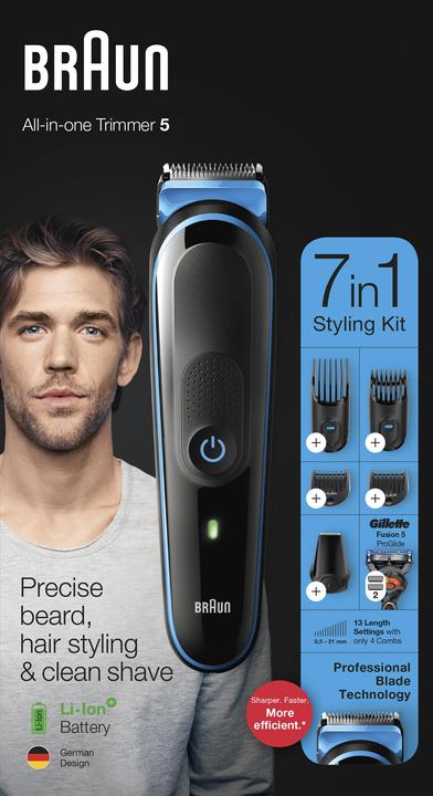 Produktbild Braun All-in-one MGK5245 Barttrimmer Nass & Trocken