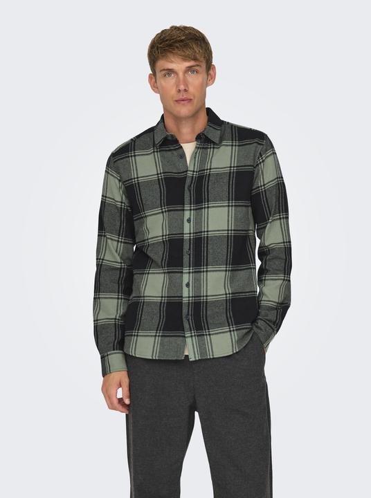 Produktbild Only & Sons Onsgudmund Ls Checked Shirt Noos (XS)
