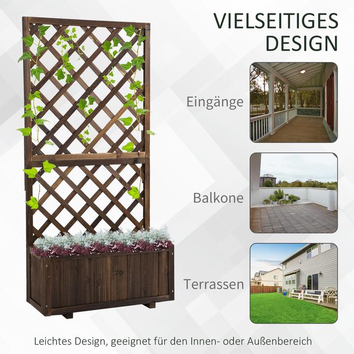 Actual product image Jamb Rosenbogen mit Pflanzkasten