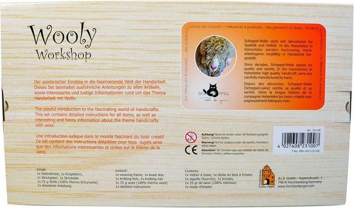 Actual product image Forchtenberger BLS Wooly Workshop needlework set