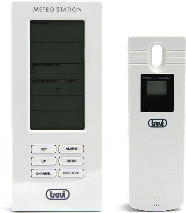 Actual product image Trevi Weather station ME 3108 RC White