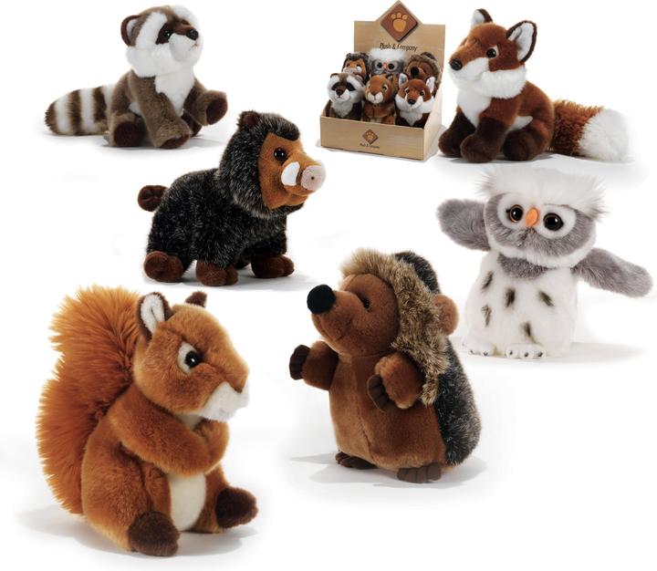 Plush & Company 15814 - I PICCOLI PLUSH NUOVA FORESTA - H.21 CM.