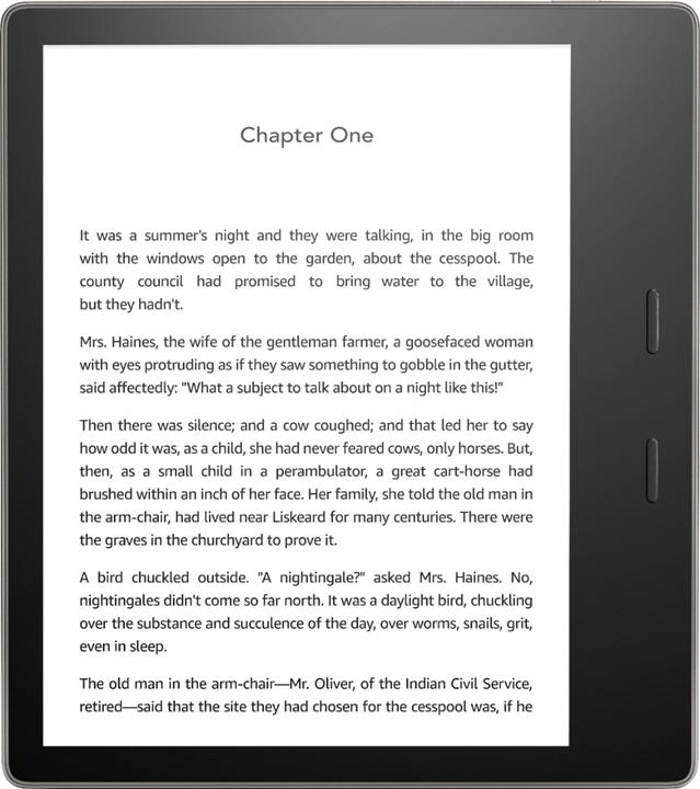 Actual product image Amazon Kindle Oasis Special Offer (2019) (7", 32 GB, Black)