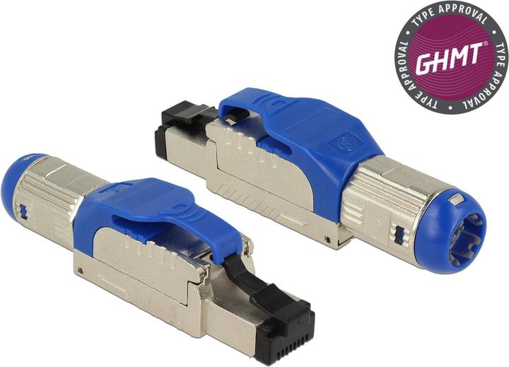 Actual product image Delock Field-wireable RJ45 connector (Network cable plug)