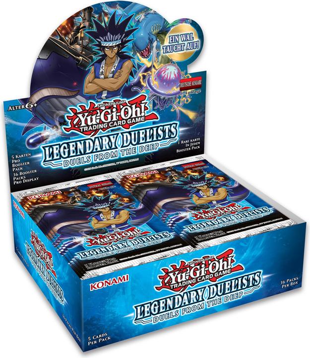 Yu-Gi-Oh Duellanti leggendari Duelli dagli abissi (Tedesco, Display del booster)