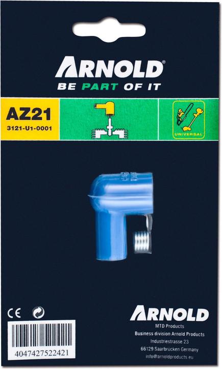 Actual product image Arnold Spark plug connector (Garden machinery tools)