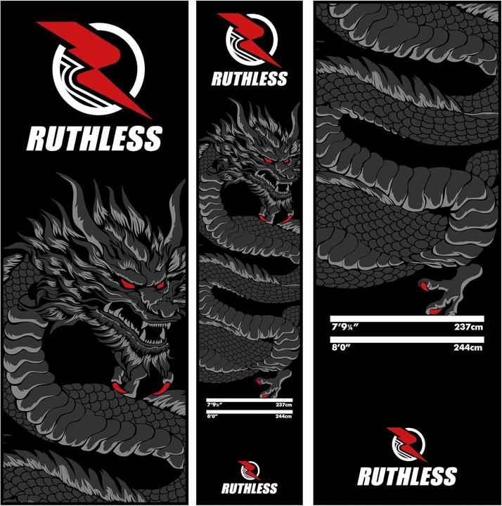 ‎Ruthless Dragon dart mat