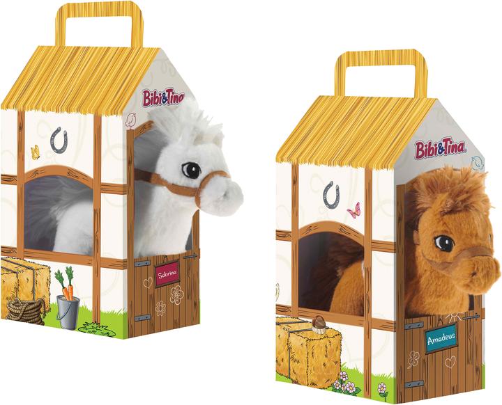 Actual product image Heunec Plush horse Bibi+Tina assorted