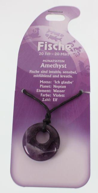 Image du produit Roost Collier poisson G260 améthyste (Améthyste)